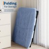 homfan Saucer Chair, Plush Comfy Seat with Non-Slip Base for Teens & Adults, XL Foldable Lounge Chair for Bedroom/Dorm, Accent Chair - 4 of 4