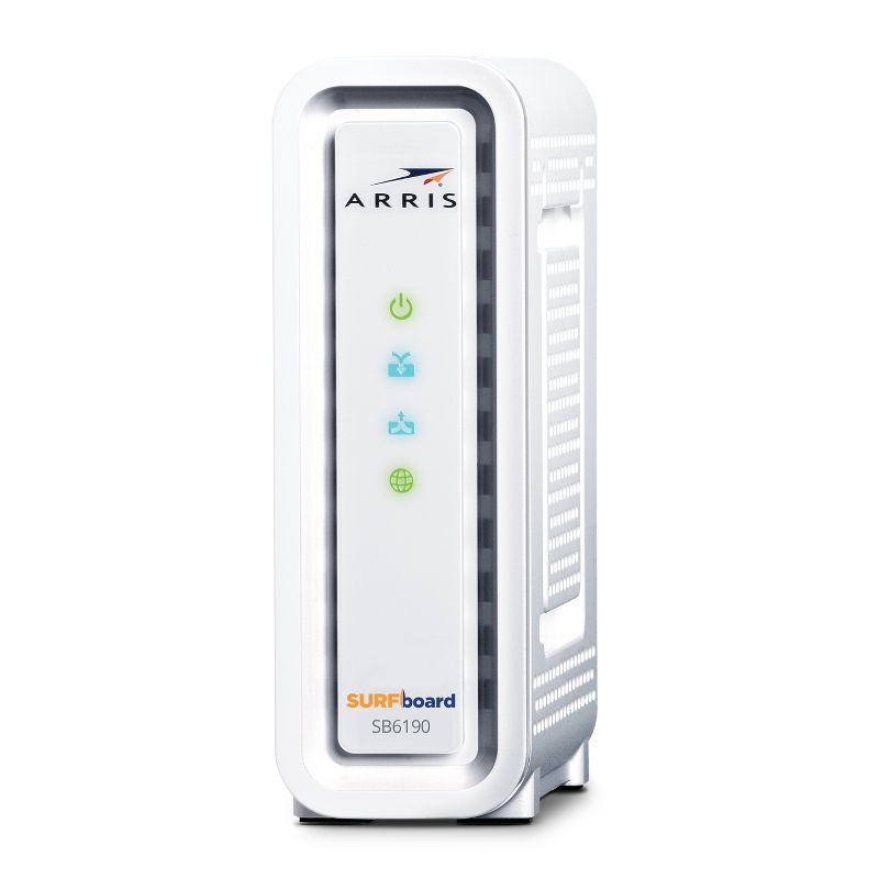 ARRIS SURFboard 32x8 DOCSIS 3.0 Cable Modem, Model SB6190 (White), 4 of 8