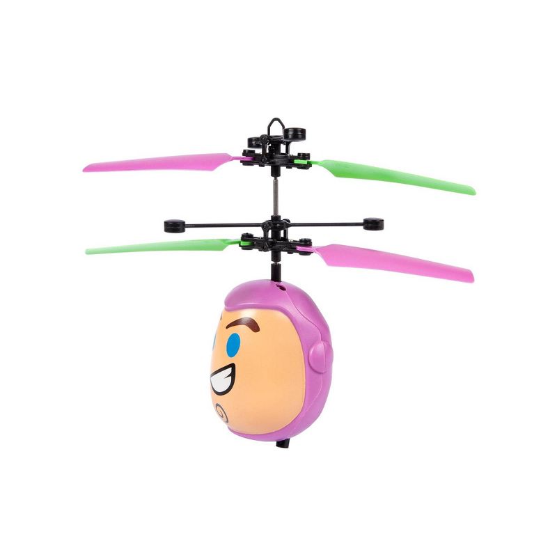 Pixar Toy Story Emoji Buzz Lightyear IR UFO Ball Helicopter, 2 of 7