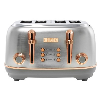 Heritage 2-slice Wide Slot Toaster - Black And Copper : Target