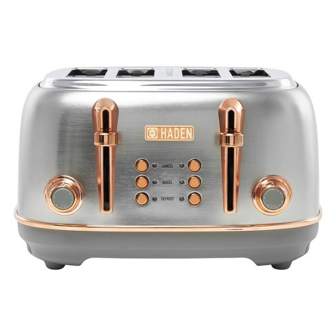 2 Slice Long Slot Toaster Brushed Chrome - Blackstone's of Beacon Hill