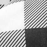 buffalo plaid - white/black