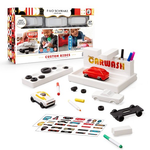 Fao Schwarz Custom Cars Coloring Set : Target