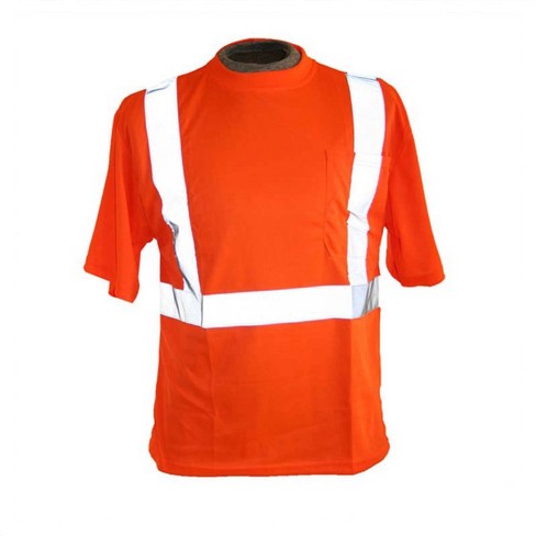 orange reflective t shirt
