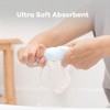 Baby Washcloths Muslin Cotton, Large 10”x10” by Comfy Cubs - 4 of 4