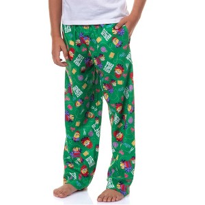 Minions Pajamas Boys' Best Gift Ever Flannel Lounge Sleep PJ Pants - 1 of 4