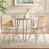Minerva Weaved Dining Chair (Set of 2) - DCH6508 - Safavieh - 3 of 4