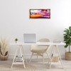 Stupell Industries Light Streaked Cityscape Black Framed Floater Canvas Wall Art - 2 of 4