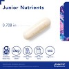 Pure Encapsulations Junior Nutrients - Kids & Teens Multivitamin - Without Iron - With Calcium, Vitamin D3 & C - Non-GMO & Vegetarian - 120 Capsules - 3 of 4