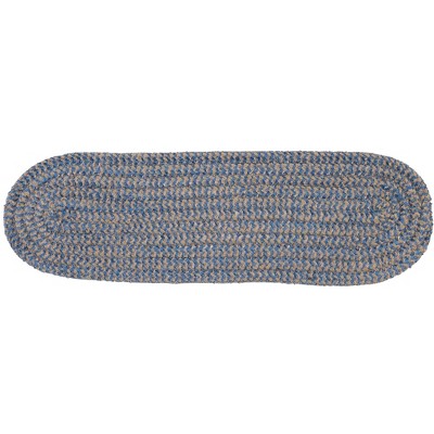 Colonial Mills Softex Check - Blue Ice Check Stair Tread Set (13)