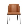 Meridian Furniture,Jagger Vegan Leather Dining Chair, Set of 2 - 3 of 4