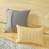 Grungis 7 Piece Polyester Queen Bedding Comforter Sets with Piecing and Embroidery Details,Comforter Set for Bedroom - 4 of 4