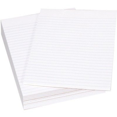 School Smart Legal Pad, 8-1/2 x 11 Inches, White, 50 Sheets, pk of 12