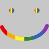 Adult Design By Humans Pride Smile By Legato Tendo T-Shirt - 2 of 2