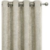 Kate Aurora 2 Piece Metallic Sparkle Thermal Grommet Blackout Curtain Panels - 4 of 4