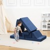 8-Piece Modular Kids Play Couch, Child Sectional Fort Building Sofa for Boys and Girls, Modular High Density Foam Convertible Couch Sofa Indoor - 4 of 4