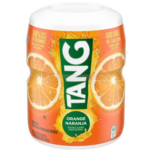 Verfijnen Conclusie kwaadheid de vrije loop geven Tang Orange Drink Mix - 20oz : Target