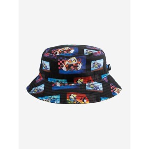 Beetlejuice Cartoon Scenes Black Bucket Hat - 1 of 4