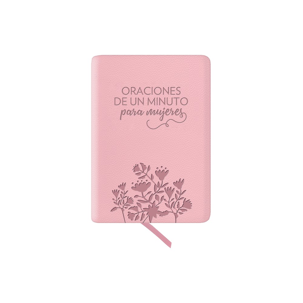Oraciones de Un Minuto Para Mujeres. Símil Piel Rosada / One Minute Prayers for Women. Leathersoft Pink - by Hope Lyda (Paperback)