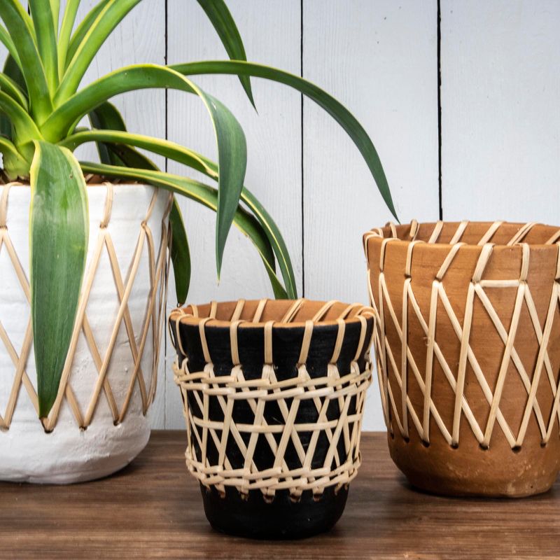 Rattan Woven Planter - Foreside Home and Garden, 5 of 9