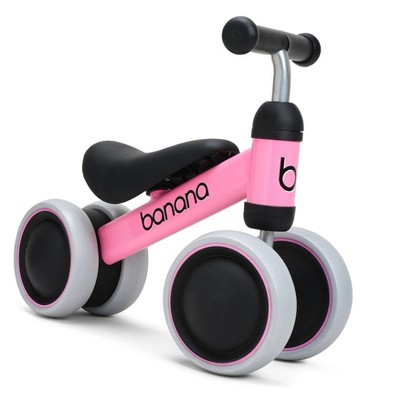 Banana Bike & Lava Sport Baby Balance Bike for 1-2 Year Old - Pink