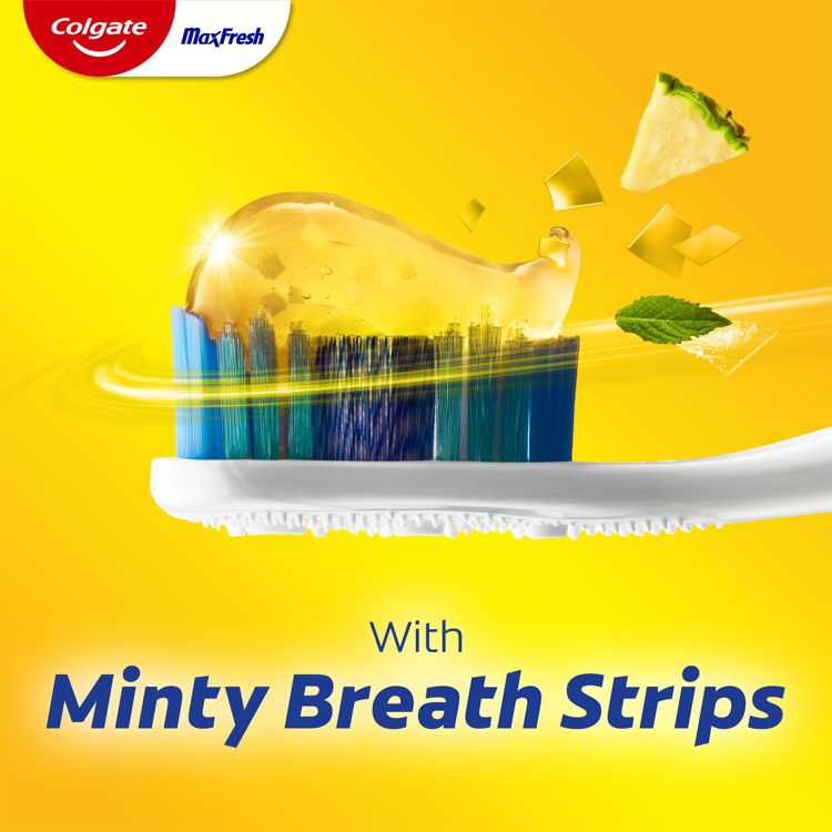 Colgate Max Fresh Anticavity Fluoride Toothpaste - Pineapple Coconut Crush with Mint - 4.5oz, 4 of 15
