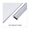 Universal Magnetic Steel Dry Erase Marker Board, 24 x 18, White Surface, Aluminum/Plastic Frame - 4 of 4