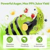 Cold Press Juicer – 5.3" Feed Chute, 1.7L Capacity, High Juice Yield, Juicer Machine, Powerful Slow Juicer with Total Pulp Control Easy to Clean - 3 of 4