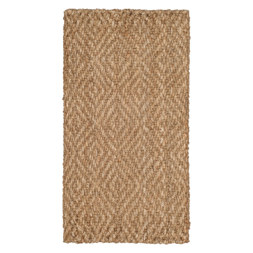 2'x3' Crista Geometric Woven Accent Rug Natural - Safavieh