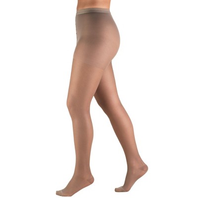 Truform 15-20 mmHg Compression Pantyhose, Sheer 20 Denier Women's Shaping Tights
