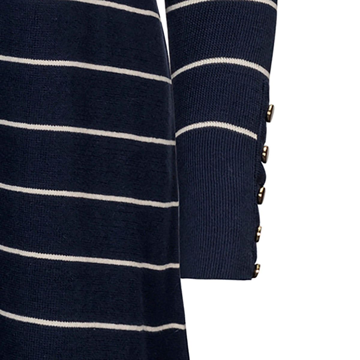 Women's Organic Long Sleeve Collared Sweater Dress, Adult - thumbnail 6