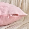 REGALWOVEN Easter Rabbit Jacquard Soft Plush Throw Pillow Covers Set of 2 for Bedroom Sofa Home Decor 18 x 18 Inch - 3 of 4