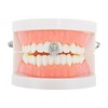 Unique Bargains Hip Hop Crown Fake Grills 1 Pc - 2 of 4