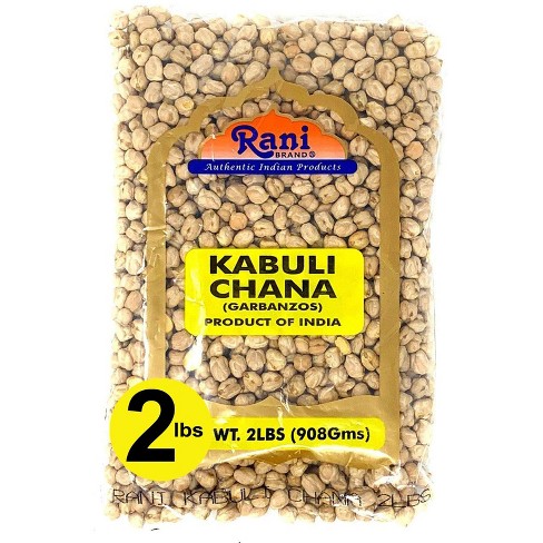 Garbanzo Beans (kabuli Chana) - 32oz (2lbs) 908g - Rani Brand Authentic ...