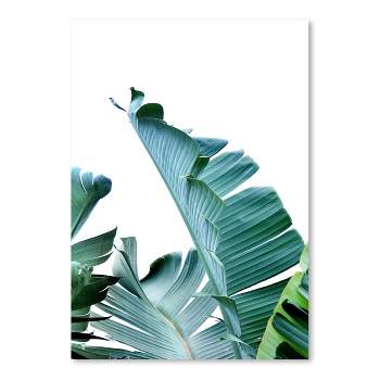 Americanflat Botanical Green Palm Leaf By Tanya Shumkina Poster