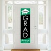 Big Dot of Happiness Green Graduation Party Door Decoration - Vertical Banner - 2 of 4