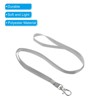 Unique Bargains Width Flat Neck Lanyards with Swivel Hook Clip for Name Tag Badges 5 Pcs - 3 of 4