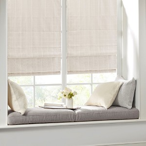 MAYEERTY 39"x64" Home Furnishings Room Light Filtering Pleated Window Shade Outdoor 1pcs - 1 of 4