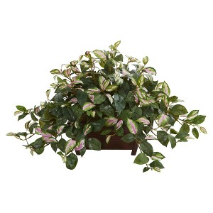 Nearly Natural Hoya 16-in Artificial Plant in Decorative Planter - 1 of 1