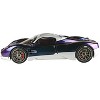 Pagani Utopia Chameleon Metallic and Silver Metallic with DISPLAY CASE Limited Edition to 48 pieces 1/18 Model Car by BBR - 3 of 4