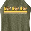Women's - Pokémon - Pikachu and Eevee Graphic High Neck Tank - 2 of 3