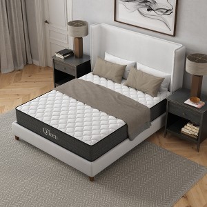 Vynxaria 10" Twin Cooling Gel Hybrid Mattress ¨C Comfort Meets Support - 1 of 3