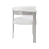 Meridian Furniture,Romeo Boucle Fabric Dining Chair, Set of 2 - 4 of 4