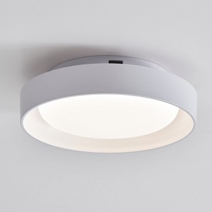 Claxy White LED Flush Mount Ceiling Light 4000K - 1 of 4