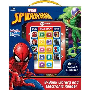 Pi Kids Marvel Spider-Man Electronic Me Reader and 8-Book Library Boxed Set