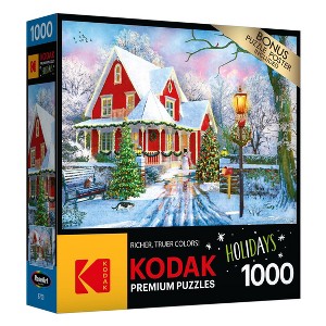 RoseArt Kodak Premium Christmas at Home  Jigsaw Puzzle - 1000pc - 1 of 4