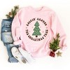 Simply Sage Market Women's Graphic Sweatshirt Retro Rockin' Around Tree - 3 of 4