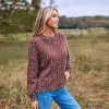 Women's Cozy Roundneck Speckled Knit Sweater - Cupshe - 3 of 4