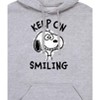 Men's - Peanuts -  Graphic Fleece Pullover Hoodie - image 2 of 4