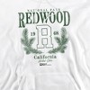 Men's Redwood National Park Pine Wreath Pull-Over Hoodie - 2 of 4